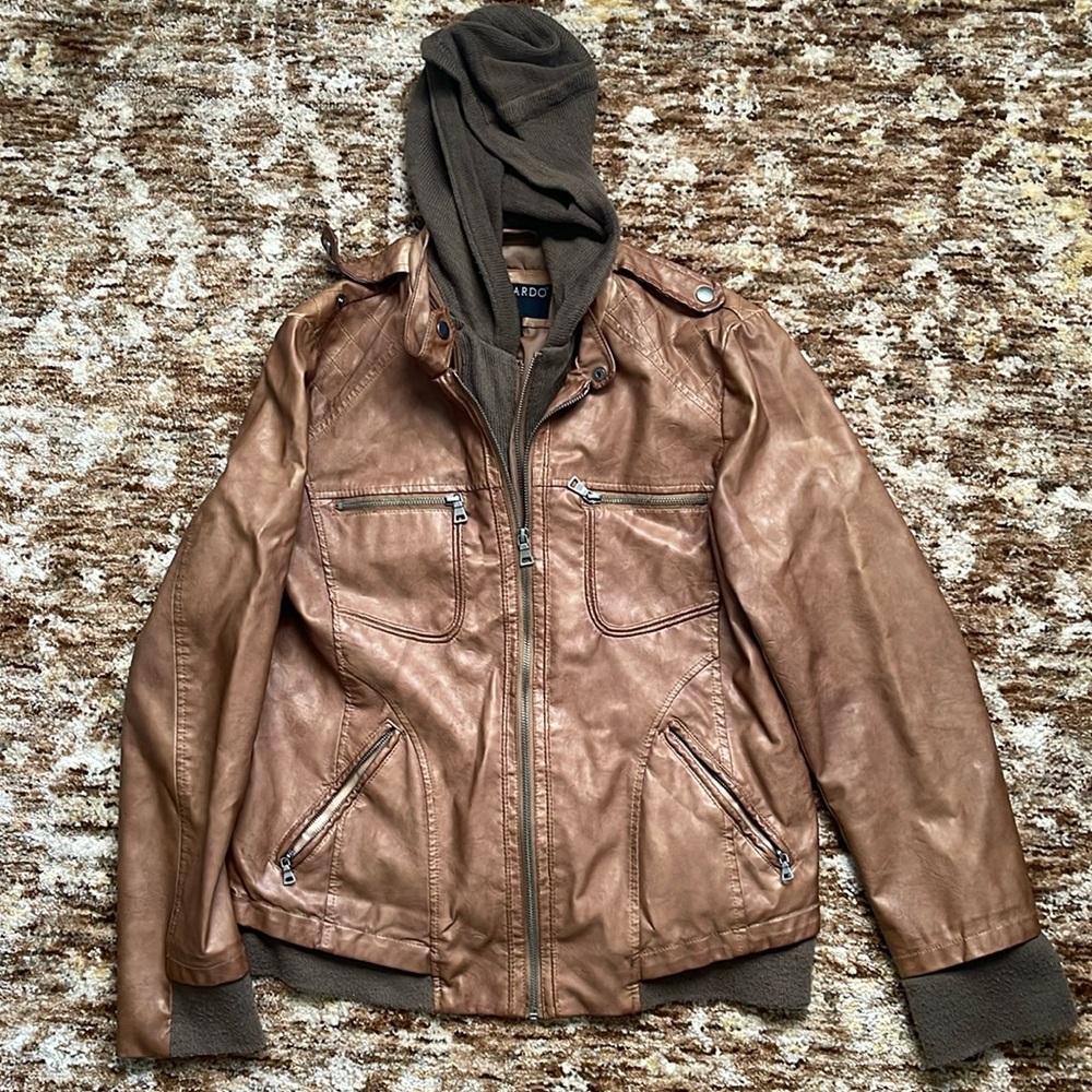 Brown Bernardo Jacket